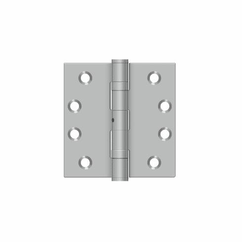 DELTANA SS44NB-32D-PR 4 X Sq Std Bb Nrp Steel Hinge Us32D