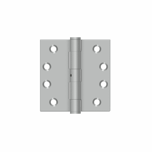 DELTANA SS45N-32D-PR 4-1/2 X Sq Std Nrp Steel Hinge 32D