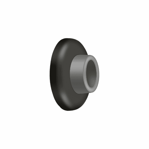 DELTANA WB250-10B 2-1/2 Concave Flush Bumper Brass U10B