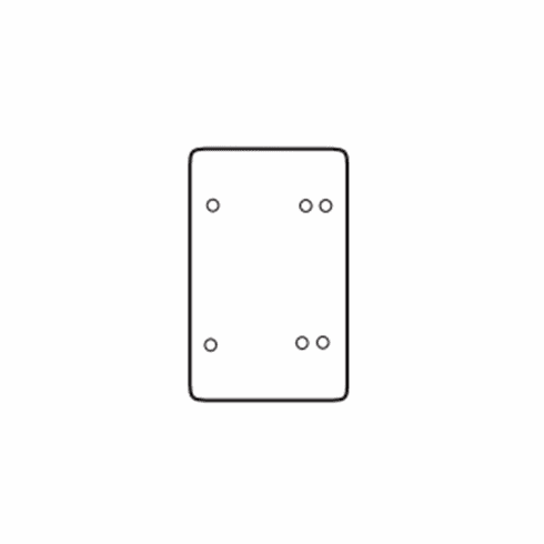 DETEX ECL-475K Decortative Backplate