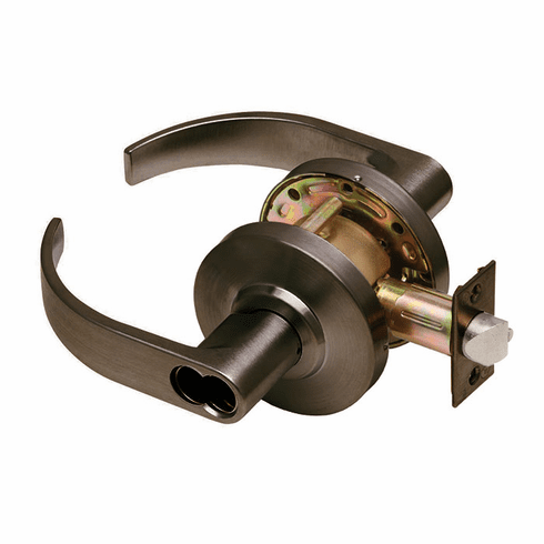 DEXTER COMMERCIAL C2000-CLRM-C-613-SFIC C2000 Curved Lever Classroom Lockset C2000CLRMC613SFIC C2000 CLRM C 613 SFIC