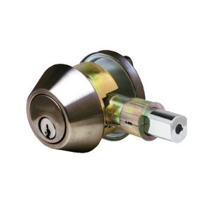 DEXTER COMMERCIAL DB2000-4WB-SCT-613-KDC Db2000 Single Cylinder Deadbolt DB20004WBSCT613KDC DB2000 4WB SCT 613 KDC