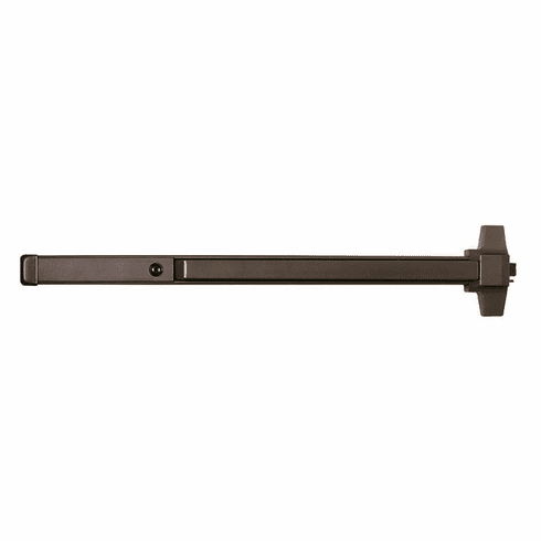 DEXTER ED1500-R-EO-3FT-SP313 Rim Exit Device, Grade 1 36" Drkbrz