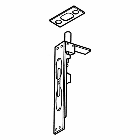 DON 1557-613 1 X 6-3/4 Flush Bolt