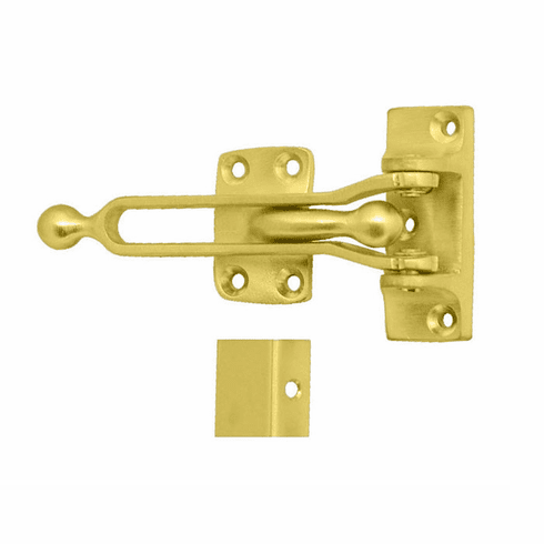 DON 1604-605 Don-Jo Flip Guard Material: Brass 10/Pk
