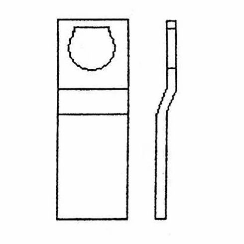 DON FBG-1-D Don-Jod Hole Flush Bolt Guide