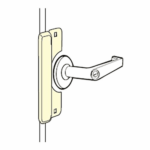DON LELP-208-SL Elec Strike Latch Protector, 3-1/2 X 8
