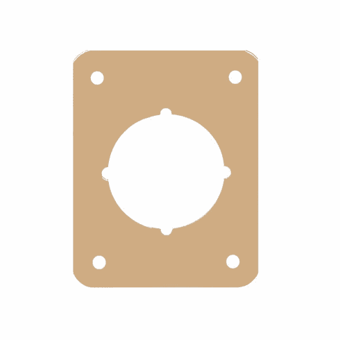 DON RP-13545-612 Rem Plt,3 1/2 X 4 .032 Thick