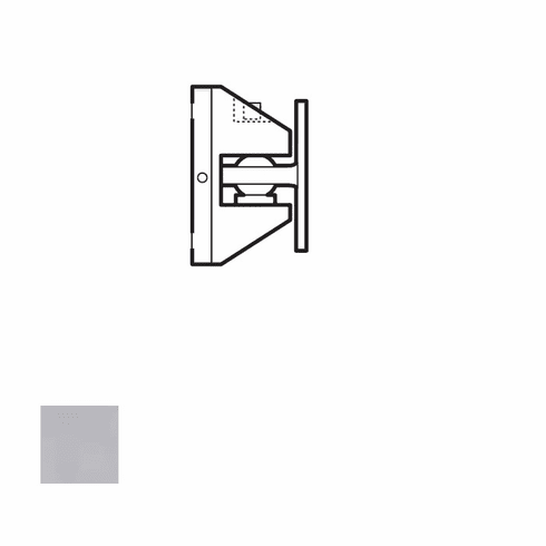 DORMA CPSHORT-689 Dorma Electromag Holder Catch Plate 1-5/8 Proj. CPSHORT689 CPSHORT 689