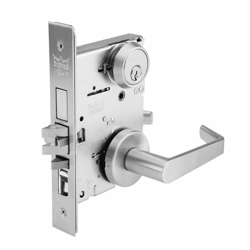 DORMA M9956L-LRB-626 M9956 Corridor Mortise Lockset M9956LLRB626 M9956L LRB 626