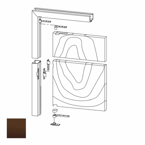 DORMA OP440F-LH-613 Op440F Fire Rated Offset Pivot Set -Lh OP440FLH613 OP440F LH 613