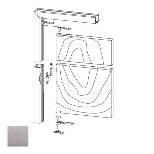 DORMA OP440F-RH-626 Op440F Fire Rated Offset Pivot Set -Rh OP440FRH626 OP440F RH 626
