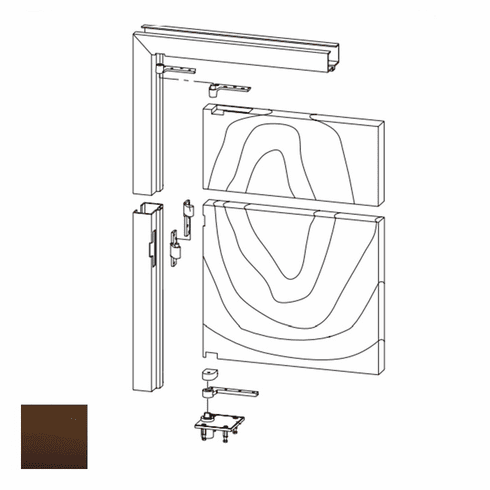DORMA OPH750-RH-613 Oph750 Offset Pivot Set -Rh OPH750RH613 OPH750 RH 613