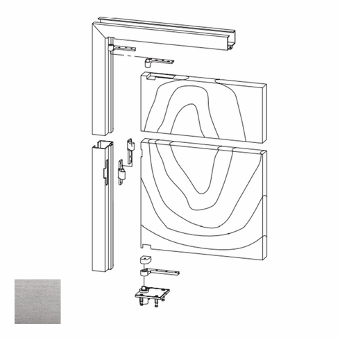 DORMA OPH750-RH-626 Oph750 Offset Pivot Set -Rh OPH750RH626 OPH750 RH 626