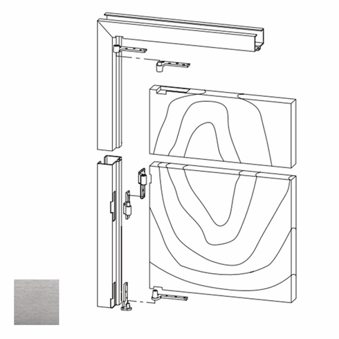 DORMA OPJ350-RH-626 Opj350 Offset Pivot Set -Rh OPJ350RH626 OPJ350 RH 626