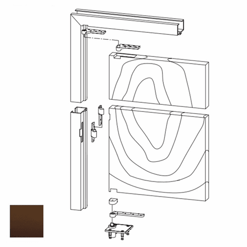 DORMA OPL800-LH-613 Opl800 Offset Pivot Set -Lh OPL800LH613 OPL800 LH 613