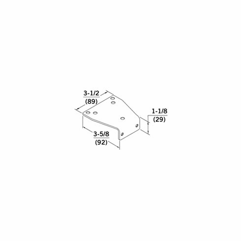 DORMA P89-689 Dorma Parallel Arm Brkt P89689 P89 689
