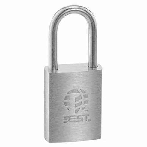 DORMAKABA 21B722L 1 1/2 In Shackle Brass Ic Less Core