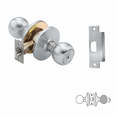 DORMAKABA 6K3-7-D-4-C-S3-626-LC Storeroom Cylindrical Lock