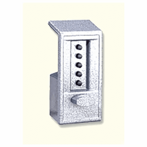 DORMAKABA-KABA 6204-86-41 Cyl Lock W/ Ext Thumbturn, Internal Knob