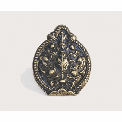 Emenee mk1018 Crest Cabinet Knob Length 2 inch, Width 1-1/2 inch