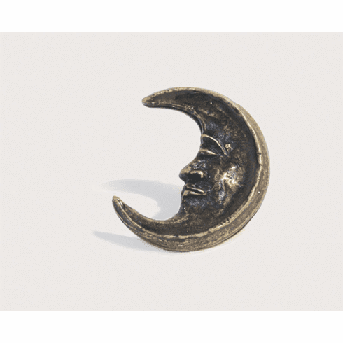 Emenee mk1048 Half Moon Cabinet Knob Length 1-7/8 inch, Width 1 inch