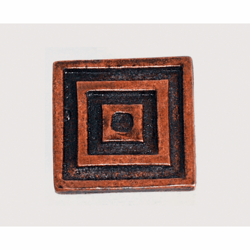 Emenee or101 Large Square Cabinet Knob Length 1-3/8 inch, Width 1-3/8 inch