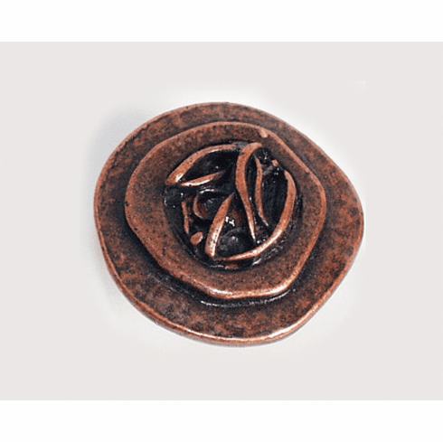 Emenee or110 Freeform Bone Cabinet Knob Length 1-1/2 inch, Width 1-1/2 inch