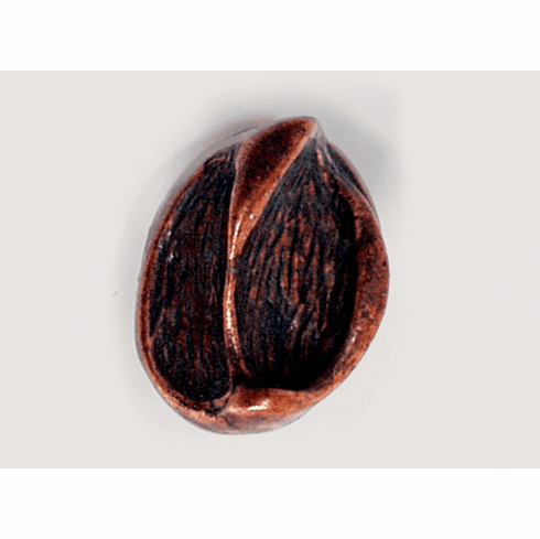 Emenee or132 Oval Grooved Cabinet Knob Length 1-1/4 inch, Width 3/4 inch