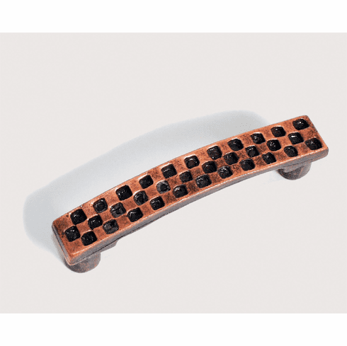 Emenee or136 Checkerboard Cabinet Handle Length 3-5/8 inch, Width 5/8 inch