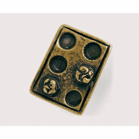 Emenee OR150 Muffin Tin Cabinet Knob 1-1/8 inch x 3/8 inch