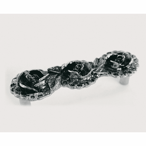 Emenee OR152 Three Roses Cabinet Handle 3-1/2 inch x 1 inch