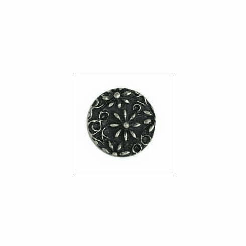 Emenee OR160 Small Flower Filigree Cabinet Knob 1-1/8 inch x 1-1/8 inch