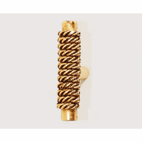 Emenee or190 Rope on Bar Cabinet Knob Length 2 inch, Width 1/2 inch