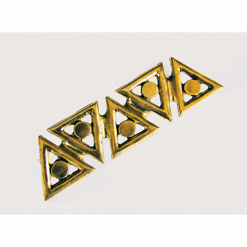 Emenee OR198 Triangle Cabinet Handle 4-1/8 inch x 1-1/8 inch