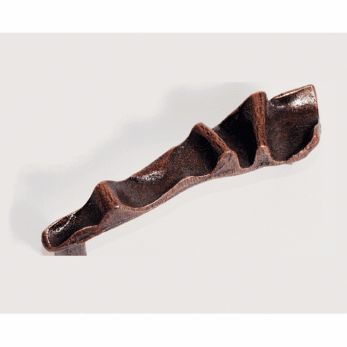 Emenee or204 Rippled Cabinet Handle Length 4 inch, Width 3/4 inch