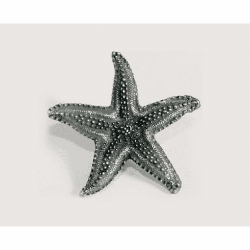 Emenee or208 Starfish Cabinet Knob Length 2-1/4 inch, Width 2-1/4 inch