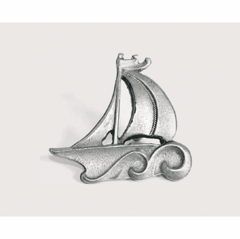 Emenee or209 Sailboat Cabinet Knob Length 2-1/4 inch, Width 2-1/2 inch