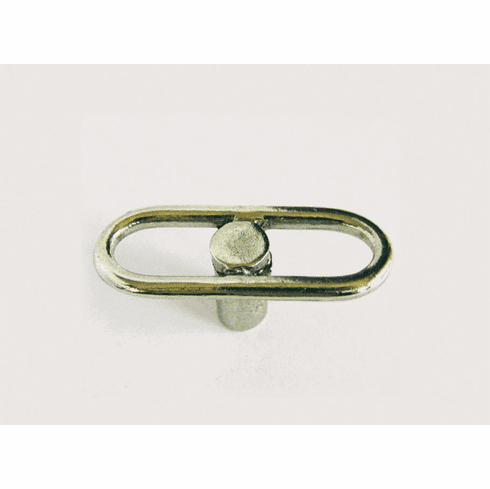 Emenee OR217 Racetrack Cabinet Knob 2-3/8 inch x 7/8 inch