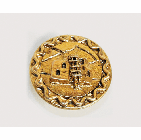 Emenee or220 Adobe House Cabinet Knob Length 1-3/8 inch, Width 1-3/8 inch