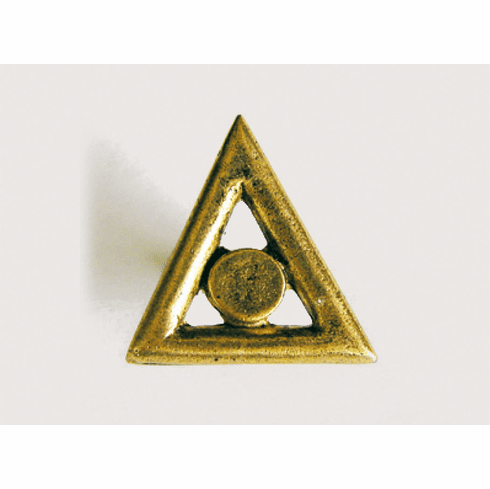 Emenee OR223 Small Triangle Cabinet Knob 1 inch x 1 inch