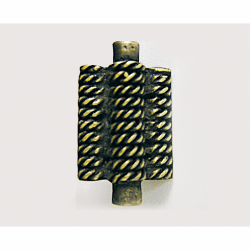 Emenee OR224 Triple Rope Design Cabinet Knob 1-3/4 inch x 1-1/4 inch