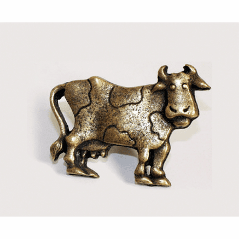 Emenee or253 Cow (Right) Cabinet Knob Length 2 inch, Width 1-1/2 inch