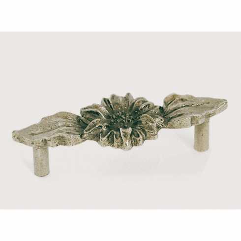 Emenee OR262 Sunflower Cabinet Handle 4 inch x 1-1/2 inch
