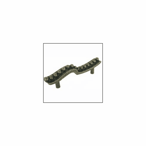 Emenee OR270 Sphere Cabinet Handle with Dots 4 inch x 3/4 inch