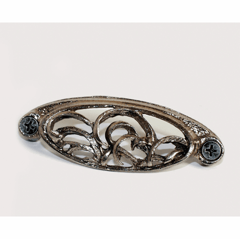 Emenee or280 Elegant Bin Pull Length 3-1/2 inch, Width 1-3/8 inch