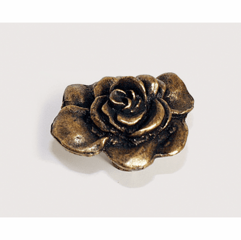 Emenee or283 Rose Cabinet Knob Length 1-1/2 inch, Width 1-1/2 inch