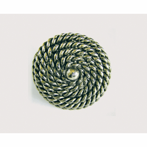 Emenee OR289 Rope Cabinet Knob 1-5/8 inch x 1-5/8 inch