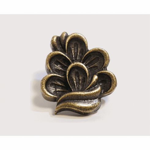 Emenee or312 Fleurish Cabinet Knob Length 2 inch, Width 1-3/4 inch