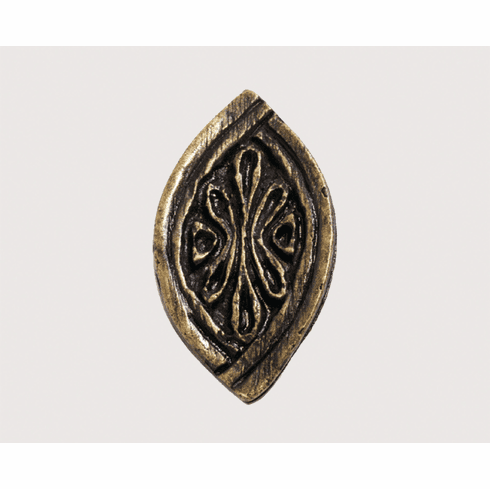 Emenee or318 Baroque Cabinet Knob Length 2 inch, Width 1-1/8 inch